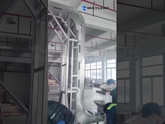 WL620 ইন্ডাস্ট্রিয়াল উল্লম্ব ফর্ম ফিল সিলিং ভিএফএস প্যাকিং মেশিন ইলেকট্রিক ফিল্ম ফর্মিং সিস্টেম