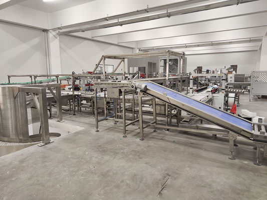 মসৃণ এবং নির্ভুল কাগজ ব্যাগ জন্য মাল্টি-ব্লেড রুটি প্যাকেজিং লাইন প্রস্থ 180mm √ 430mm