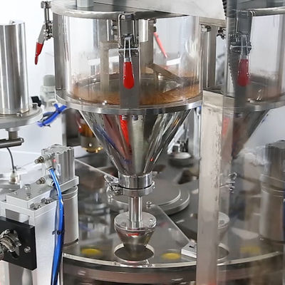 গরম বিক্রয় স্বয়ংক্রিয় কফি রস দই কাপ ঘোরানো কাপ জেলি কাপ ভর্তি সিলিং মেশিন