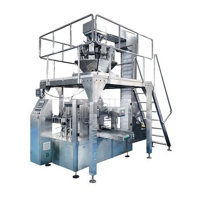 WG210 ডয়প্যাক প্যাকেজিং মেশিনের নির্ভুলতা ±0.1g সহজে উড়ে যাওয়া পাউডার যেমন চিলে পাউডার জন্য